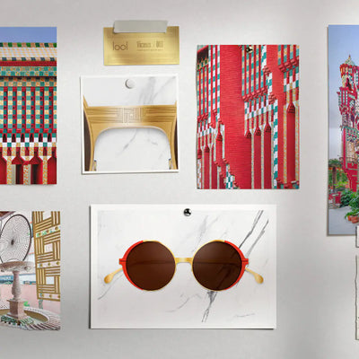 Conceptual design of a sunglass inspired by “Casa Vicens” Gaudí's first great work